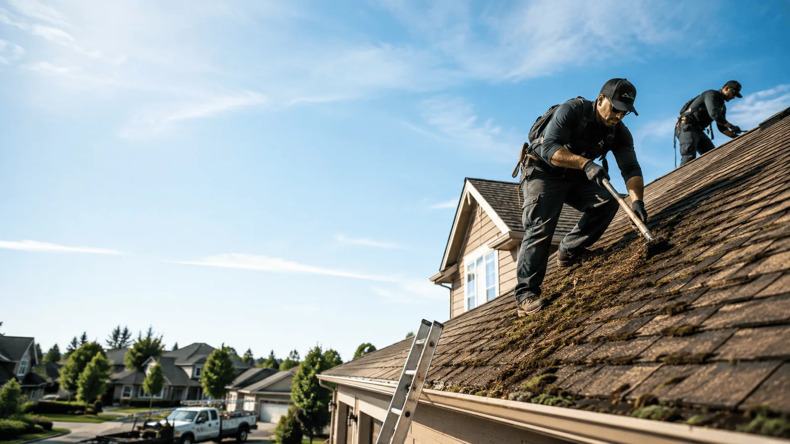 Roof Moss Removal in Miami, TX near me
